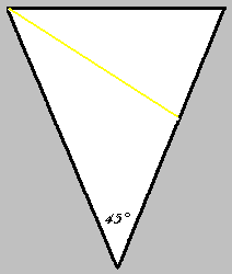 gleichschenkliges Dreieck