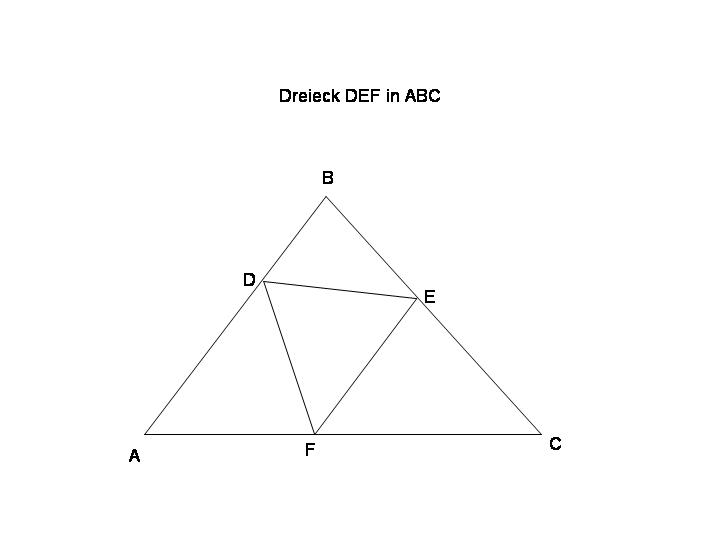 Dreieck im Dreieck