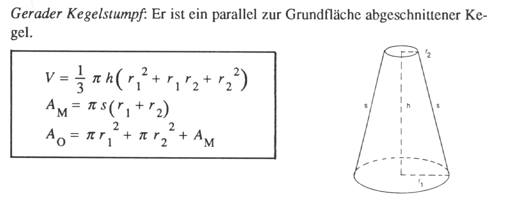Kegelstumpf