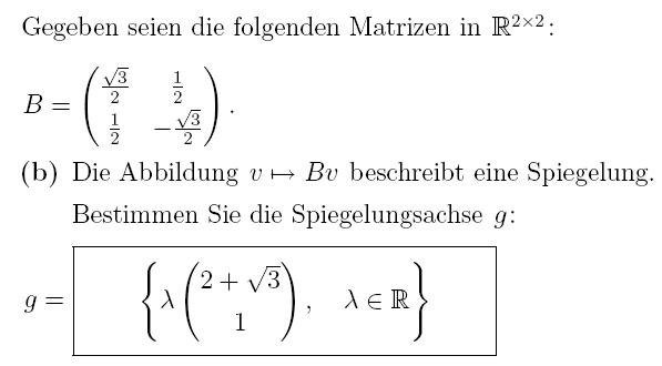 Aufgabenstellung (mit L&ouml;sung)