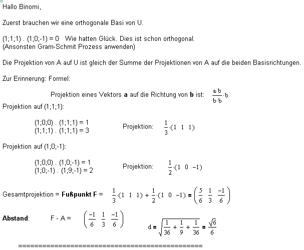 a