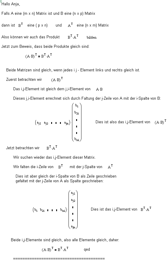 a