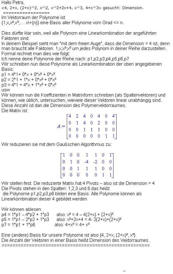 a