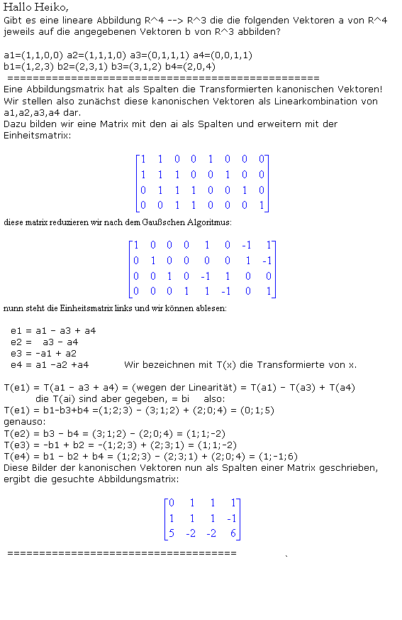 a