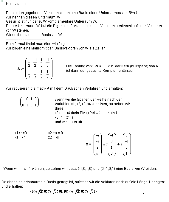 a