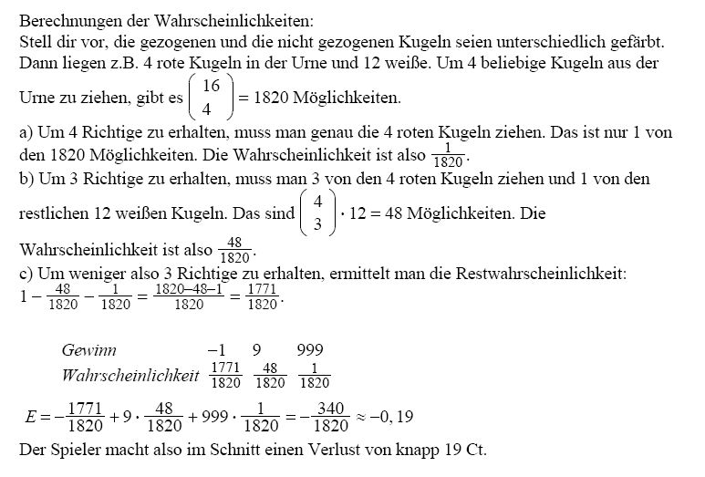 Erwartungswert